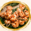Crevettes au gingembre